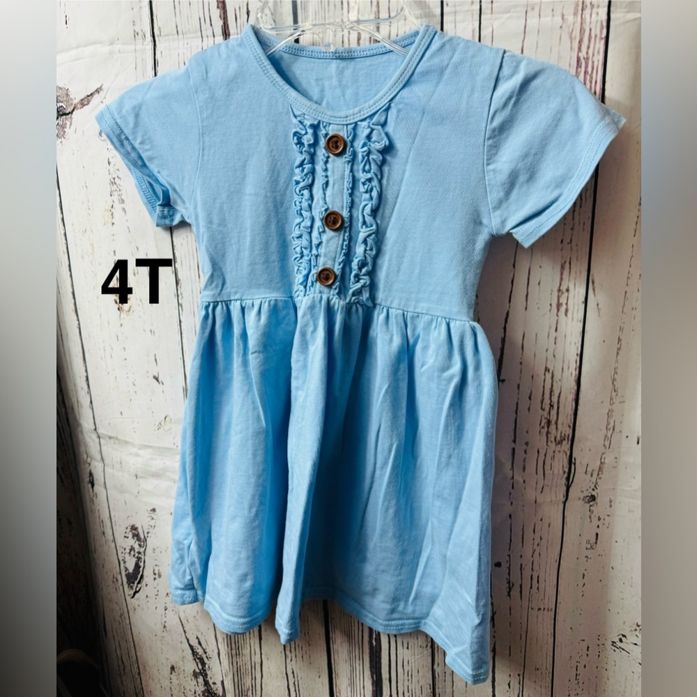 Blue Cotton Dress